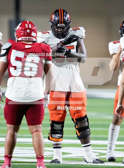 Thumbnail 2 in Gilmer vs Glen Rose (UIL 4A D2 Semifinal Playoff) photogallery.