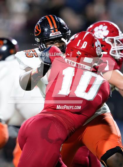Thumbnail 1 in Gilmer vs Glen Rose (UIL 4A D2 Semifinal Playoff) photogallery.