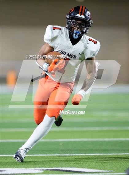Thumbnail 3 in Gilmer vs Glen Rose (UIL 4A D2 Semifinal Playoff) photogallery.