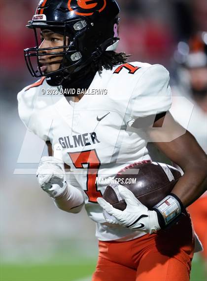 Thumbnail 2 in Gilmer vs Glen Rose (UIL 4A D2 Semifinal Playoff) photogallery.