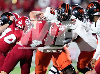 Thumbnail 2 in Gilmer vs Glen Rose (UIL 4A D2 Semifinal Playoff) photogallery.