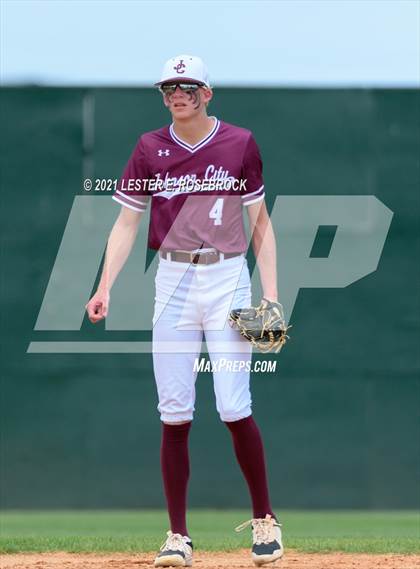 Thumbnail 2 in Falls City vs. Johnson City (UIL 2A Bi-District Playoffs) photogallery.