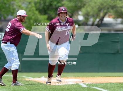 Thumbnail 3 in Falls City vs. Johnson City (UIL 2A Bi-District Playoffs) photogallery.