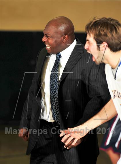 Thumbnail 3 in Riverside Christian vs. Capistrano Valley Christian photogallery.