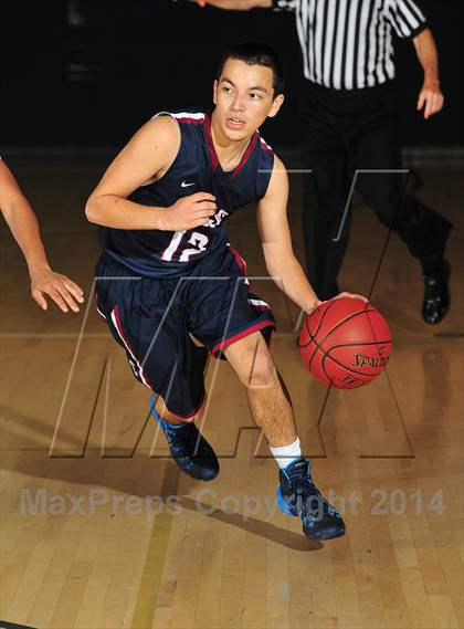 Thumbnail 3 in Riverside Christian vs. Capistrano Valley Christian photogallery.
