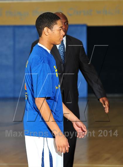 Thumbnail 1 in Riverside Christian vs. Capistrano Valley Christian photogallery.