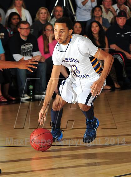Thumbnail 1 in Riverside Christian vs. Capistrano Valley Christian photogallery.