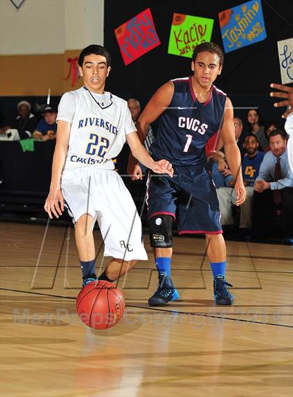 Thumbnail 2 in Riverside Christian vs. Capistrano Valley Christian photogallery.