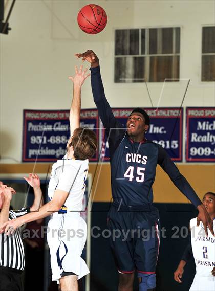 Thumbnail 2 in Riverside Christian vs. Capistrano Valley Christian photogallery.