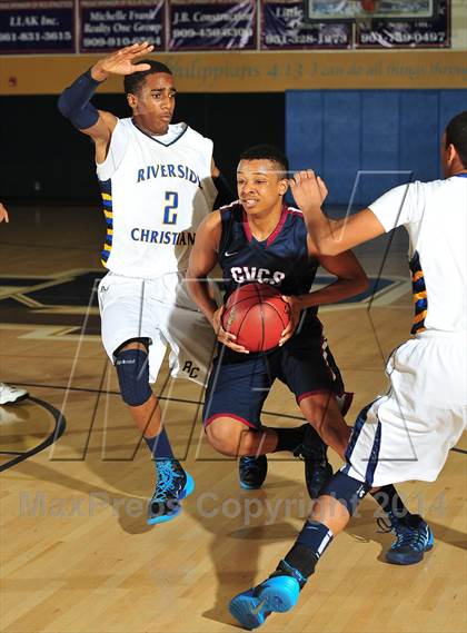 Thumbnail 2 in Riverside Christian vs. Capistrano Valley Christian photogallery.