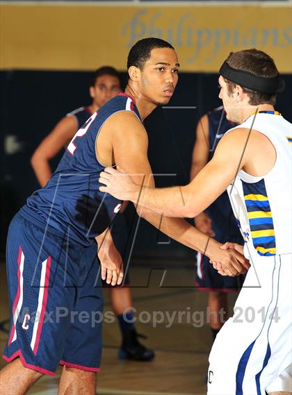 Thumbnail 2 in Riverside Christian vs. Capistrano Valley Christian photogallery.
