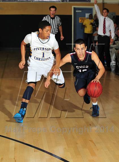 Thumbnail 1 in Riverside Christian vs. Capistrano Valley Christian photogallery.