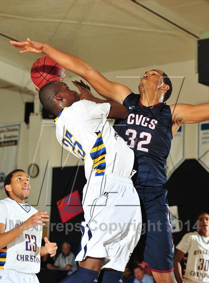 Thumbnail 1 in Riverside Christian vs. Capistrano Valley Christian photogallery.