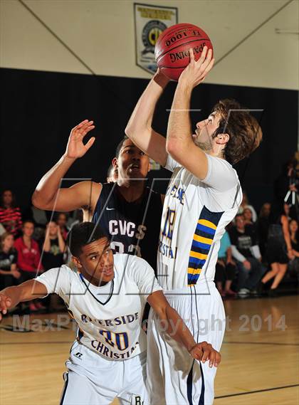 Thumbnail 1 in Riverside Christian vs. Capistrano Valley Christian photogallery.
