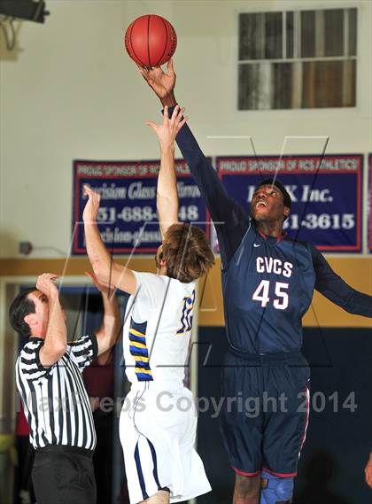 Thumbnail 1 in Riverside Christian vs. Capistrano Valley Christian photogallery.