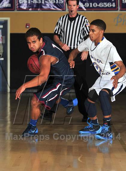 Thumbnail 1 in Riverside Christian vs. Capistrano Valley Christian photogallery.