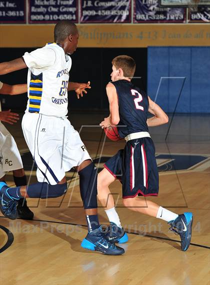 Thumbnail 2 in Riverside Christian vs. Capistrano Valley Christian photogallery.