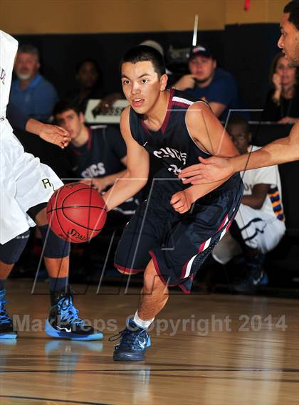 Thumbnail 1 in Riverside Christian vs. Capistrano Valley Christian photogallery.