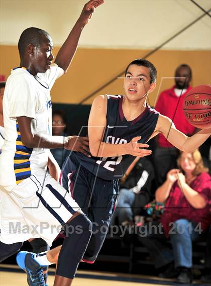 Thumbnail 1 in Riverside Christian vs. Capistrano Valley Christian photogallery.