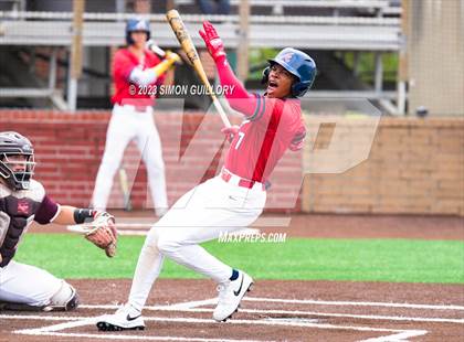 Thumbnail 2 in Atascocita vs. Pearland (UIL Baseball 6A Region 3 Area) photogallery.