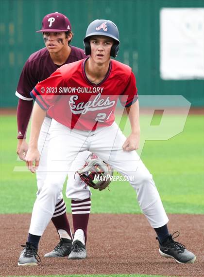 Thumbnail 2 in Atascocita vs. Pearland (UIL Baseball 6A Region 3 Area) photogallery.