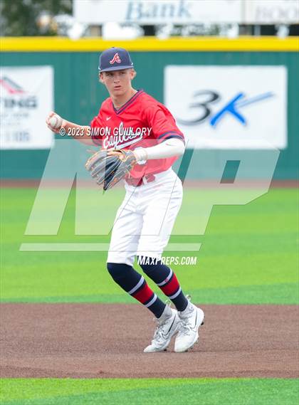 Thumbnail 3 in Atascocita vs. Pearland (UIL Baseball 6A Region 3 Area) photogallery.