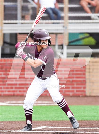 Thumbnail 3 in Atascocita vs. Pearland (UIL Baseball 6A Region 3 Area) photogallery.
