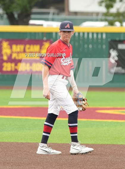 Thumbnail 3 in Atascocita vs. Pearland (UIL Baseball 6A Region 3 Area) photogallery.