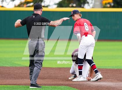 Thumbnail 3 in Atascocita vs. Pearland (UIL Baseball 6A Region 3 Area) photogallery.