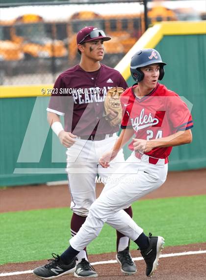 Thumbnail 3 in Atascocita vs. Pearland (UIL Baseball 6A Region 3 Area) photogallery.