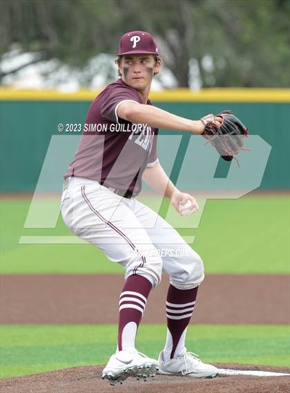 Thumbnail 3 in Atascocita vs. Pearland (UIL Baseball 6A Region 3 Area) photogallery.