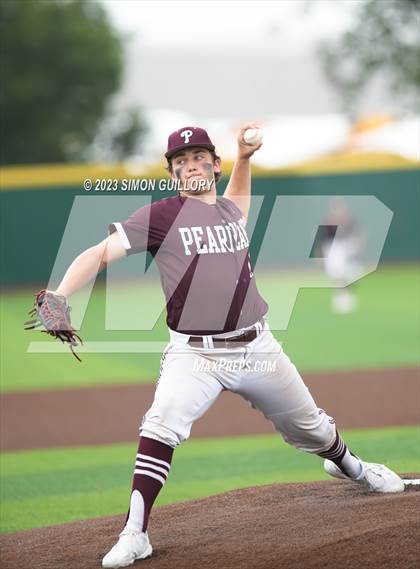 Thumbnail 1 in Atascocita vs. Pearland (UIL Baseball 6A Region 3 Area) photogallery.