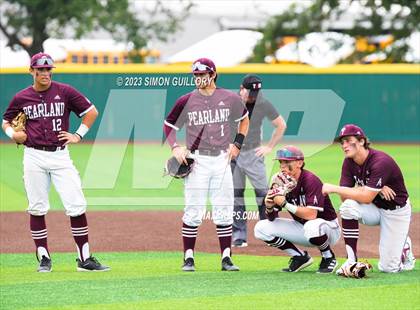 Thumbnail 3 in Atascocita vs. Pearland (UIL Baseball 6A Region 3 Area) photogallery.