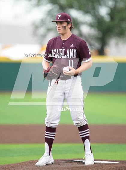 Thumbnail 2 in Atascocita vs. Pearland (UIL Baseball 6A Region 3 Area) photogallery.