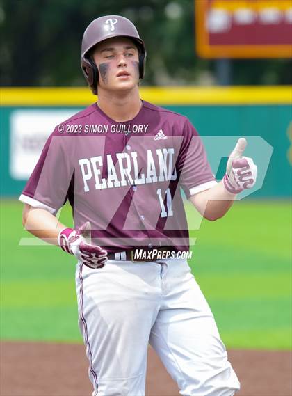 Thumbnail 2 in Atascocita vs. Pearland (UIL Baseball 6A Region 3 Area) photogallery.