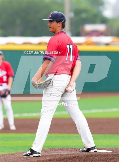 Thumbnail 1 in Atascocita vs. Pearland (UIL Baseball 6A Region 3 Area) photogallery.