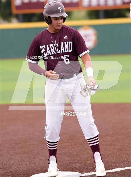 Thumbnail 3 in Atascocita vs. Pearland (UIL Baseball 6A Region 3 Area) photogallery.