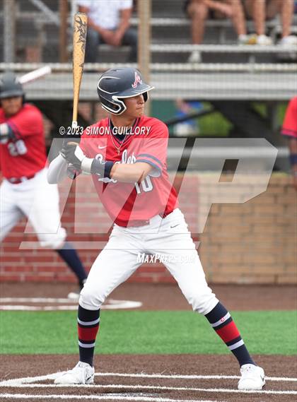 Thumbnail 3 in Atascocita vs. Pearland (UIL Baseball 6A Region 3 Area) photogallery.