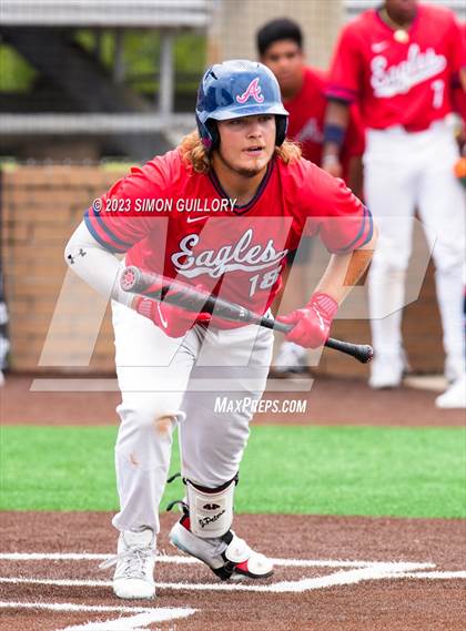 Thumbnail 3 in Atascocita vs. Pearland (UIL Baseball 6A Region 3 Area) photogallery.