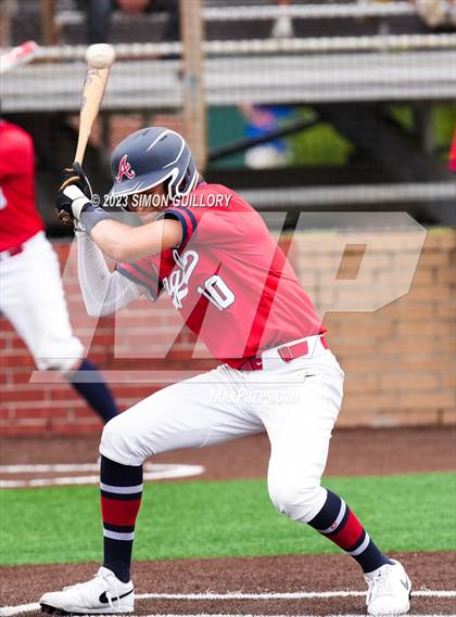 Thumbnail 2 in Atascocita vs. Pearland (UIL Baseball 6A Region 3 Area) photogallery.