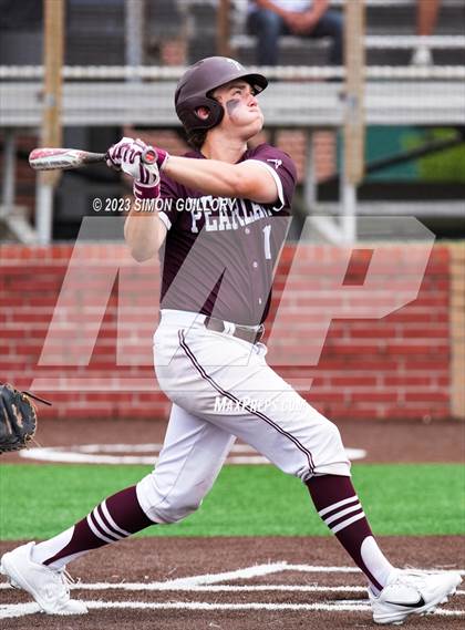 Thumbnail 3 in Atascocita vs. Pearland (UIL Baseball 6A Region 3 Area) photogallery.