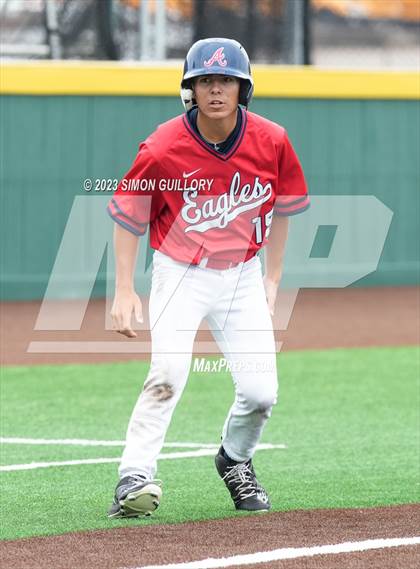 Thumbnail 3 in Atascocita vs. Pearland (UIL Baseball 6A Region 3 Area) photogallery.