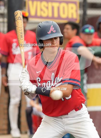 Thumbnail 2 in Atascocita vs. Pearland (UIL Baseball 6A Region 3 Area) photogallery.