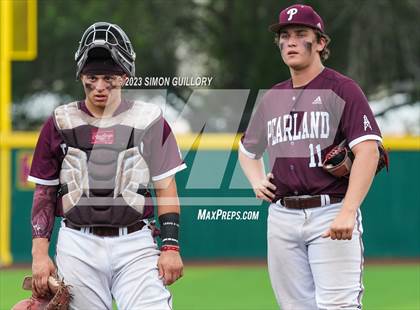 Thumbnail 2 in Atascocita vs. Pearland (UIL Baseball 6A Region 3 Area) photogallery.