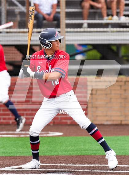 Thumbnail 1 in Atascocita vs. Pearland (UIL Baseball 6A Region 3 Area) photogallery.