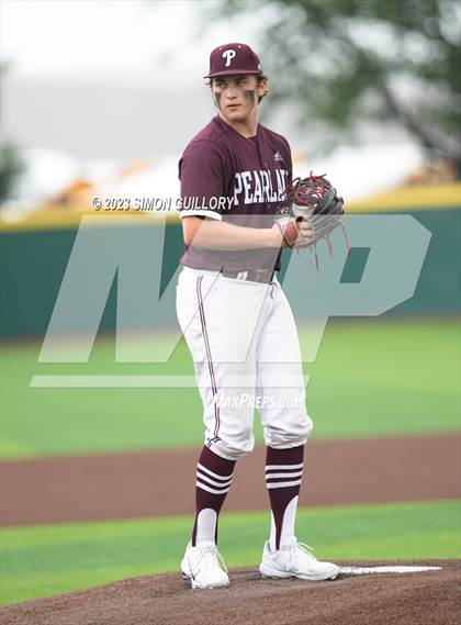Thumbnail 2 in Atascocita vs. Pearland (UIL Baseball 6A Region 3 Area) photogallery.