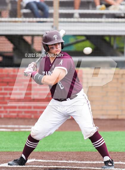 Thumbnail 3 in Atascocita vs. Pearland (UIL Baseball 6A Region 3 Area) photogallery.