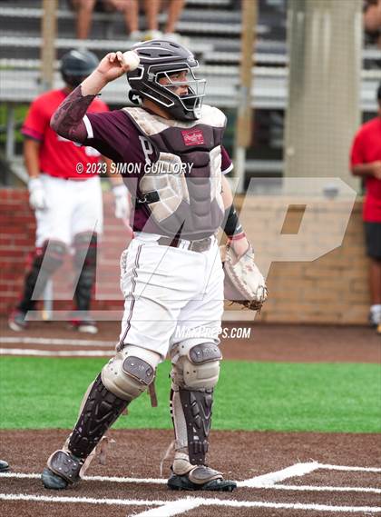 Thumbnail 3 in Atascocita vs. Pearland (UIL Baseball 6A Region 3 Area) photogallery.