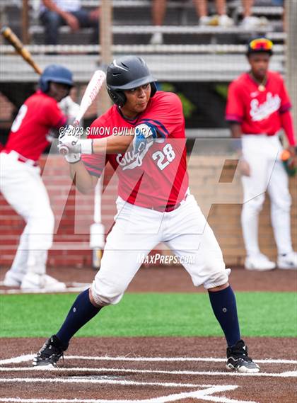 Thumbnail 2 in Atascocita vs. Pearland (UIL Baseball 6A Region 3 Area) photogallery.