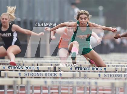 Thumbnail 2 in GIAA State 100M Hurdles Prelim photogallery.